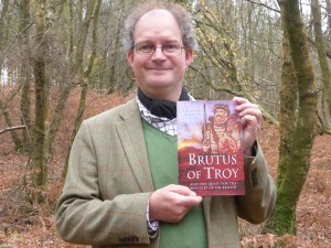Promotional picture for my book Brutus of Troy