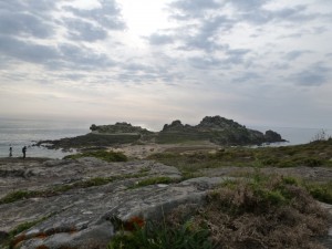 The Iron Age settlement Barona off the western coast of Galicia, Spain 